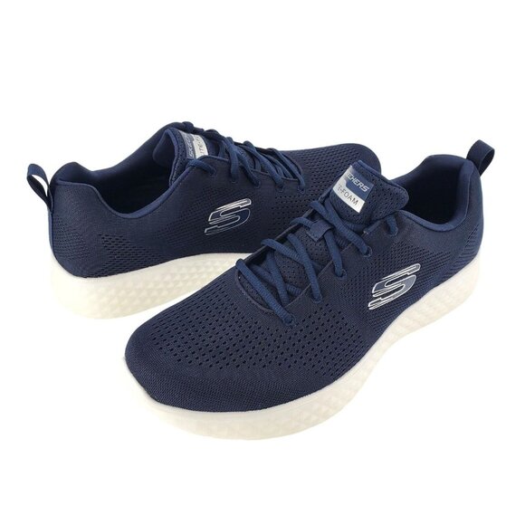 SKECHERS Men\'s 9 Lite Foam Sneakers  Activewear Air Cooled Athletic Shoes Blue main image 11